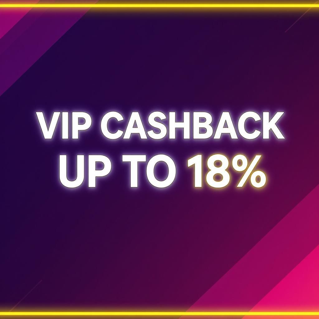 VIP Cashback up to 18%